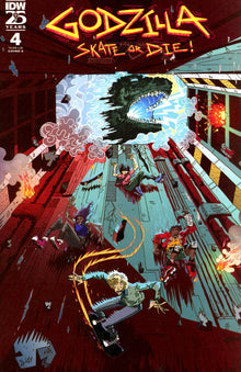 Godzilla: Skate Or Die #4 Cover A (Joyce)