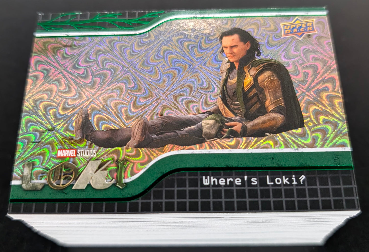 2023 Upper Deck Marvel Loki Green Parallel 90 Card Base Set