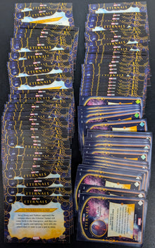 2023 Upper Deck Marvel Eternals 100 Card Green Parallel Set