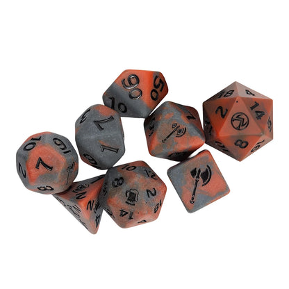 Sirius Dice: Critical Role Vox Machina Adventure Dice Set - Grog Strongjaw