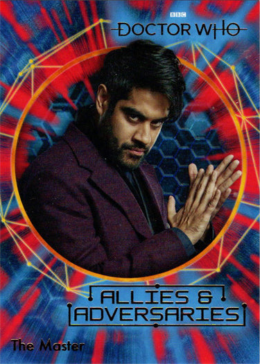 2022 Doctor Who Series 11 & 12 Allies & Adversaries Insert Card HA1 The Master