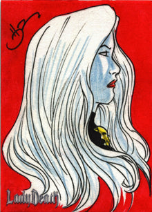 2011 5finity Lady Death Sketch Card by Daniel HDR Ver. 4
