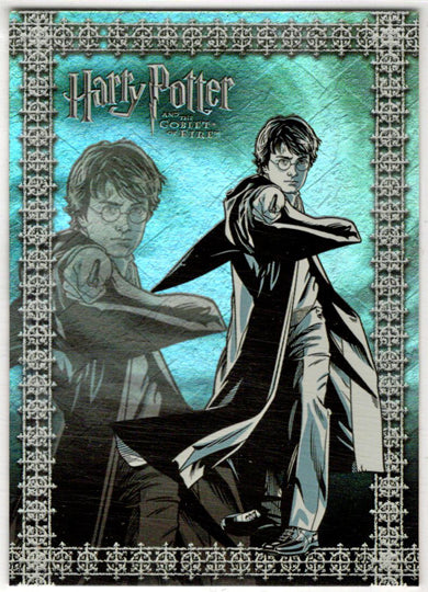 Harry Potter And The Goblet Of Fire Prismatic Foil Chase Card R2