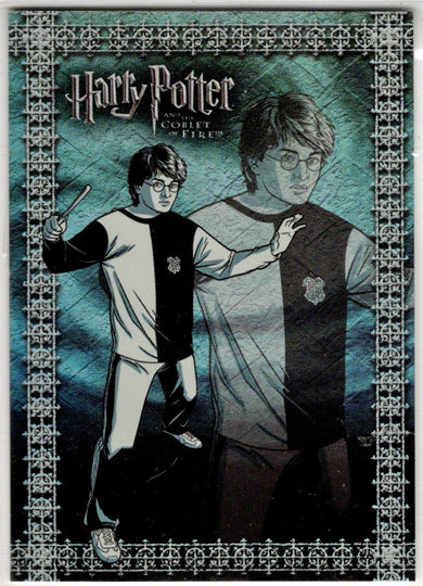 Harry Potter And The Goblet Of Fire Update Prismatic Foil Chase Card R9