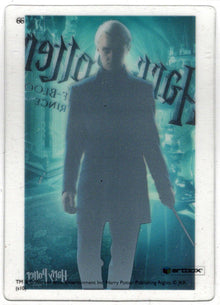 Harry Potter Heroes And Villains Clear Acetate Chase Card 66 Draco Malfoy