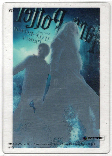 Harry Potter Heroes And Villains Clear Acetate Chase Card 70 Dumbledore/Potter