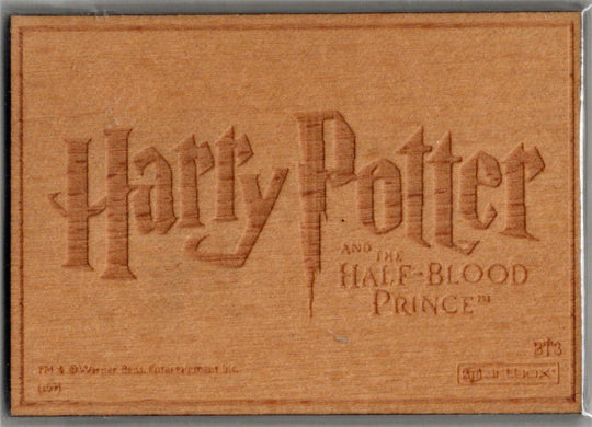 Harry Potter And The Half-Blood Prince Update Wooden Box Topper Card BT3