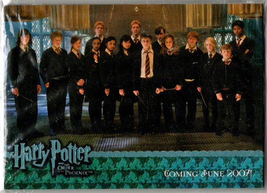 Harry Potter And The Order Of The Phoenix Blue Foil 4 Card Promo Set