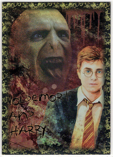 Harry Potter And The Order Of The Phoenix Prismatic Foil Puzzle Card R2
