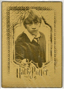 World of Harry Potter In 3D 2nd Edition Gold Foil Box Topper Card BT3