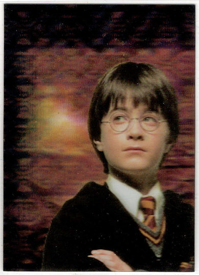 World of Harry Potter In 3D 1st Edition Lenticular Puzzle Card PZ1