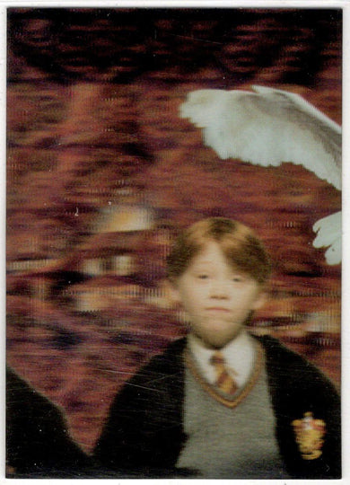 World of Harry Potter In 3D 1st Edition Lenticular Puzzle Card PZ2