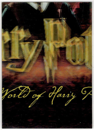 World of Harry Potter In 3D 1st Edition Lenticular Puzzle Card PZ8