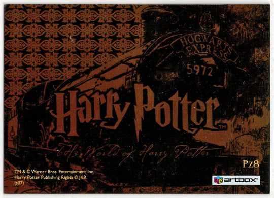 World of Harry Potter In 3D 1st Edition Lenticular Puzzle Card PZ8