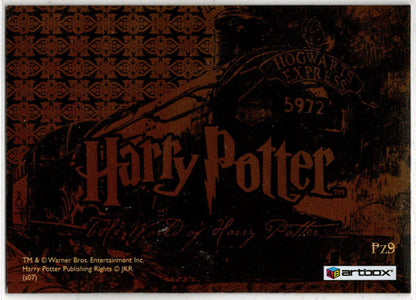 World of Harry Potter In 3D 1st Edition Lenticular Puzzle Card PZ9