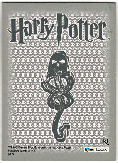 World of Harry Potter In 3D 1st Edition Lenticular Subset Card R1 Prof. Quirrell