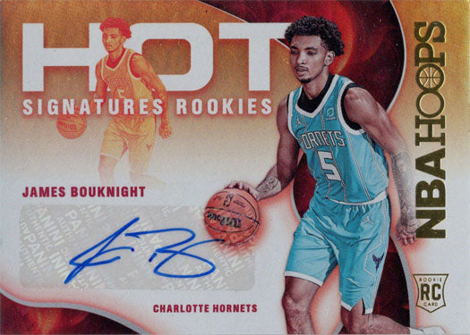 Panini Hoops Basketball 2021-22 Hot Signatures Rookie Auto Card HSR-JB James Bouknight