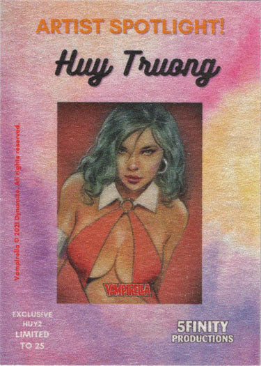 5finity Vampirella 2021 HUY2 Promo Chase Card by Huy Truong /25