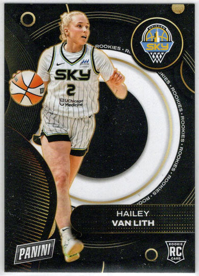 2025 Panini WNBA Player of the Day Rookie Card HVL Hailey Van Lith