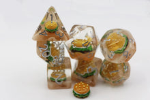Foam Brain RPG Dice Set - Hamburger