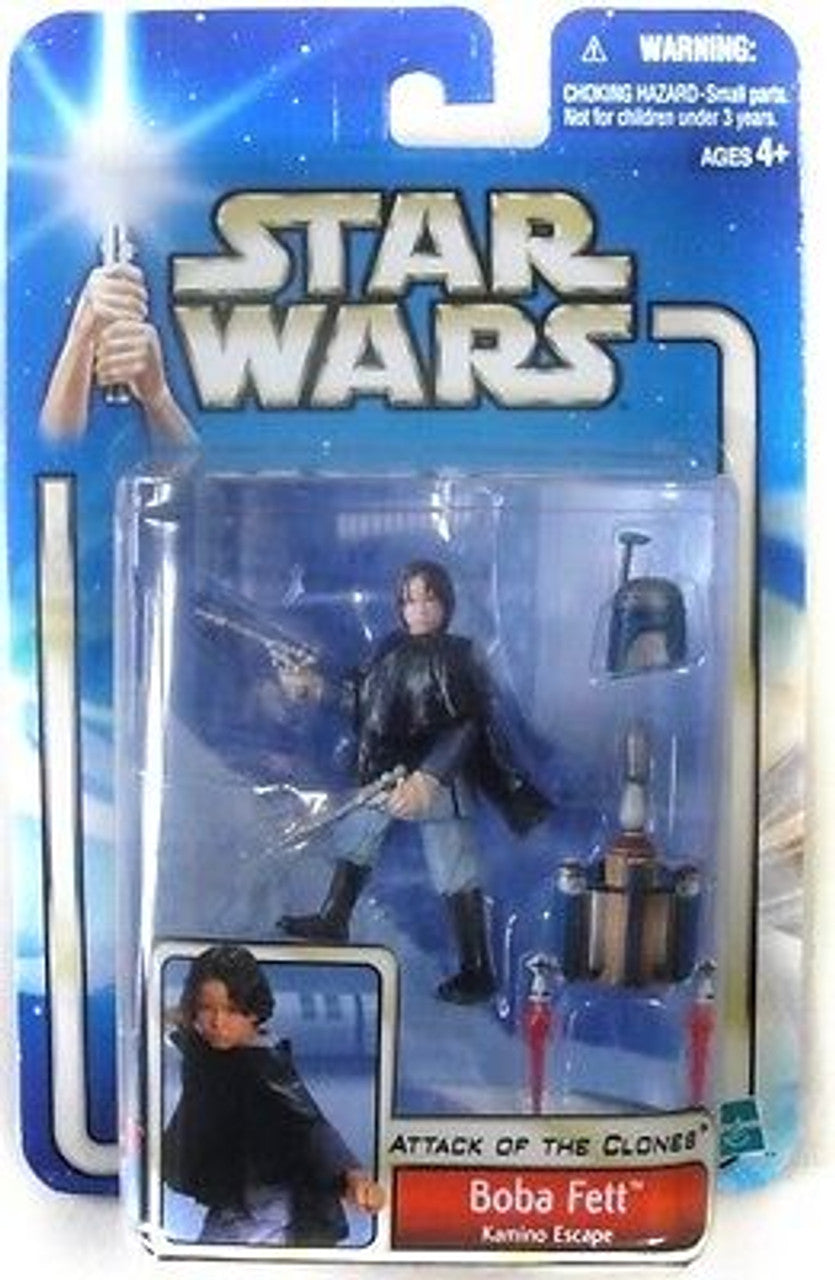 Star Wars 02/07 Boba Fett Kamino Escape (with background) Action Figure