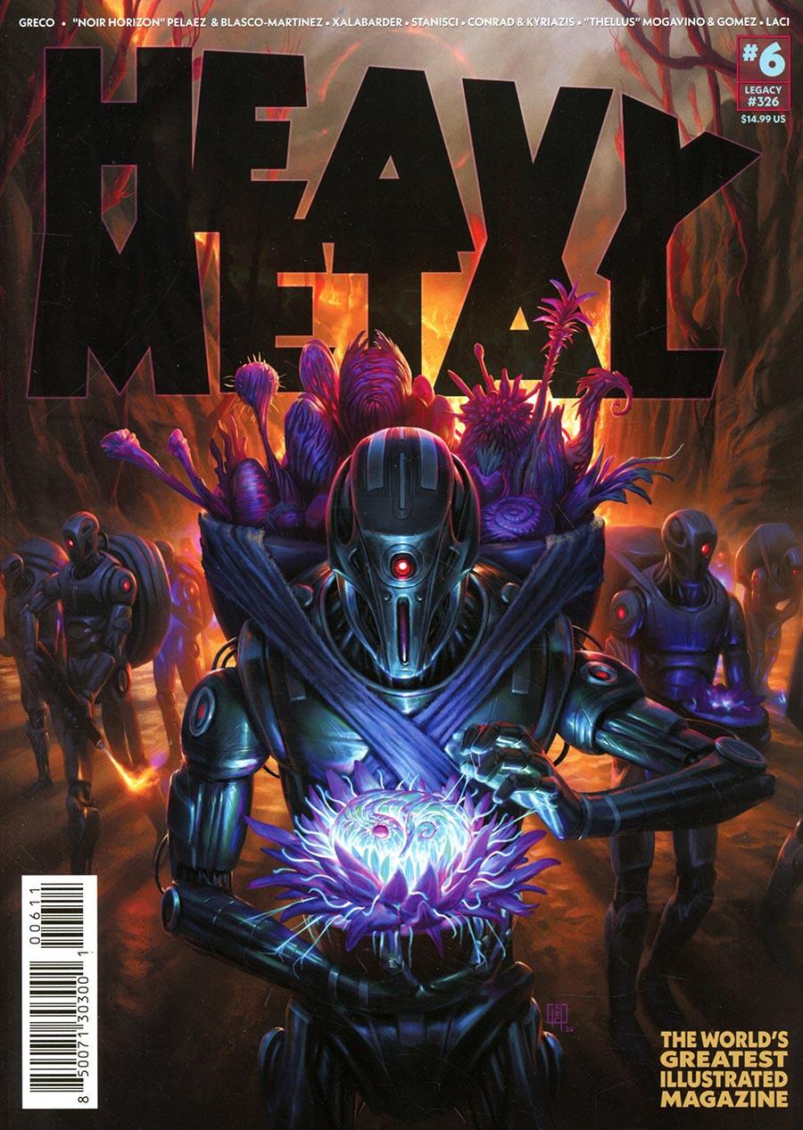 Heavy Metal Magazine #6 Cover A Flavio Greco Plagia (Mature)