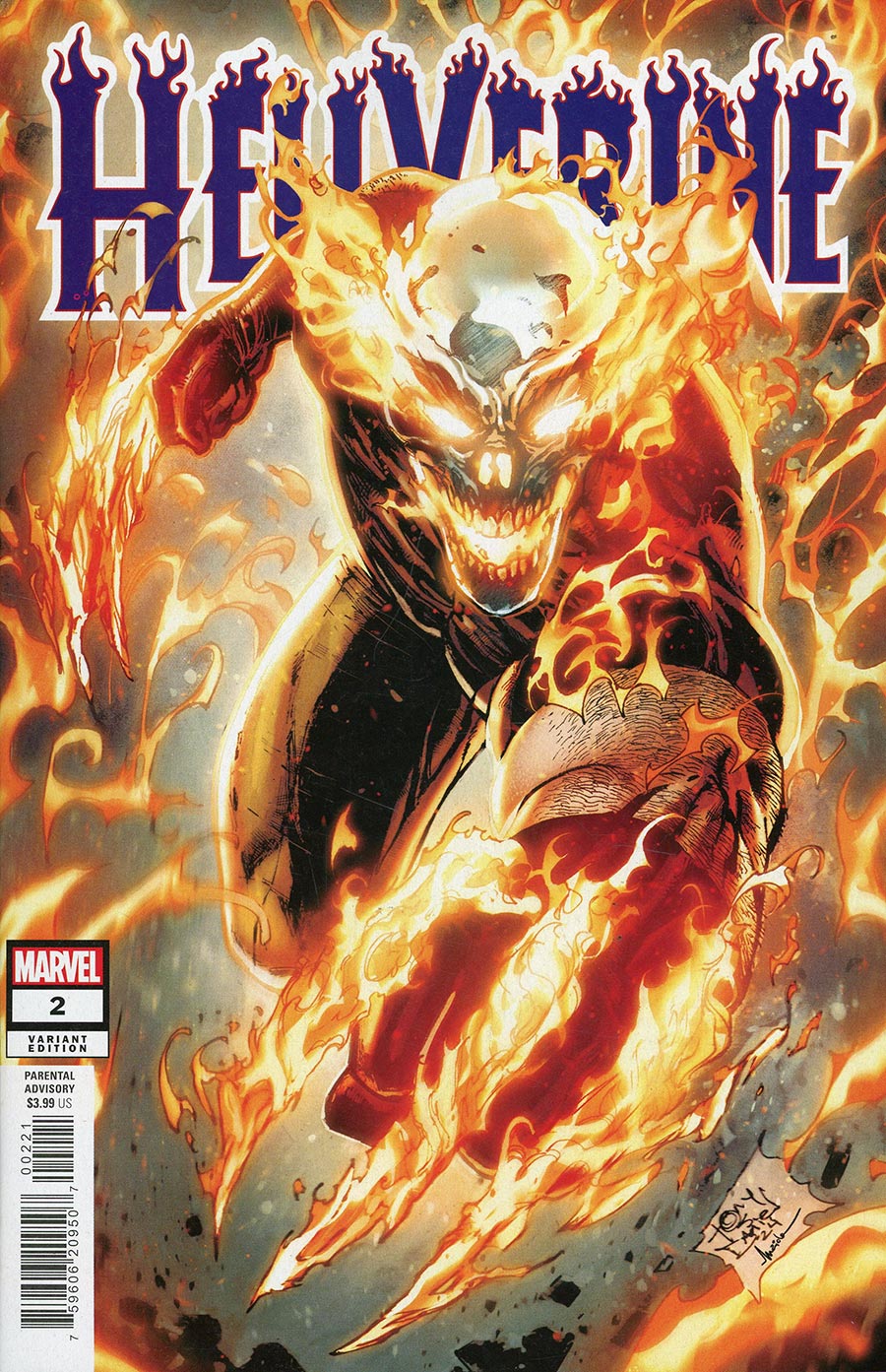 Hellverine #2 Tony Daniel Variant