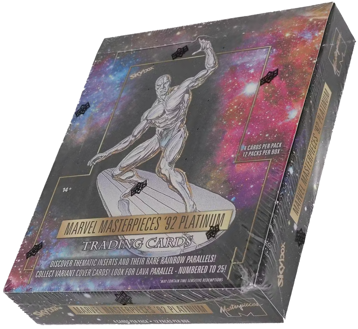2024 Upper Deck Marvel Masterpieces 92 Platinum Hobby Box