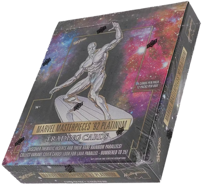 2024 Upper Deck Marvel Masterpieces 92 Platinum Hobby Box