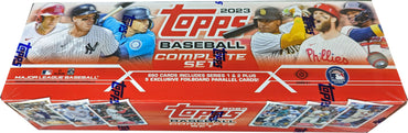 2023 Topps Baseball Complete 660 Card Factory Set + 5 Card Parallel Pack