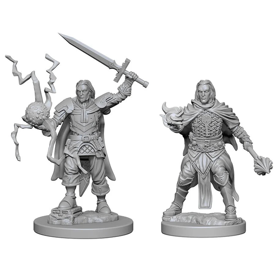 Pathfinder Battles Miniatures - Unpainted: Male Human Cleric