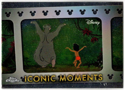 2025 Topps Chrome Disney Iconic Moments Insert Card IM-11 The Bare Necessities