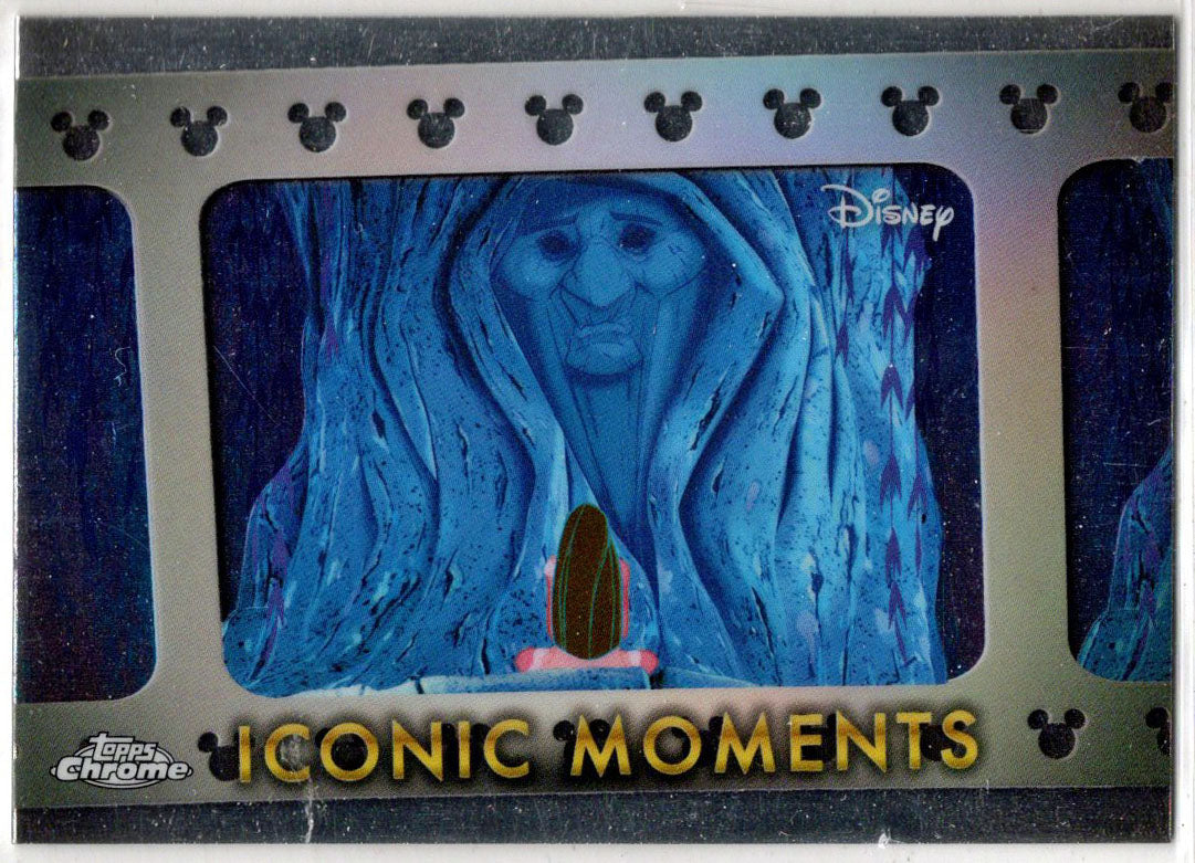 2025 Topps Chrome Disney Iconic Moments Insert Card IM-14 Pocahontas Visits...