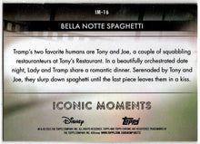 2025 Topps Chrome Disney Iconic Moments Insert Card IM-16 Bella Notte Spaghetti