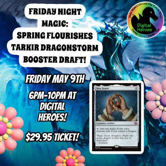 05/09/2025 6:00 PM Magic Presents: Spring Flourishes Booster Draft Ticket