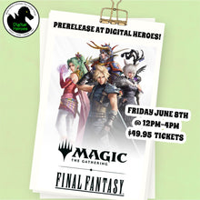 06/08/2025 12:00PM MtG Final Fantasy Prerelease Ticket