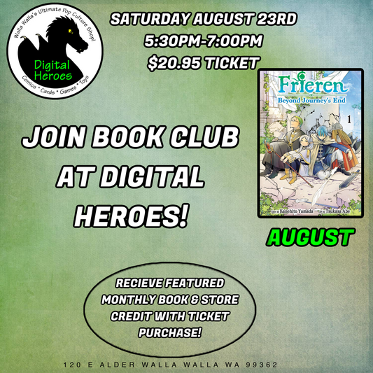08/23/2025 5:30 PM Book Club Ticket!