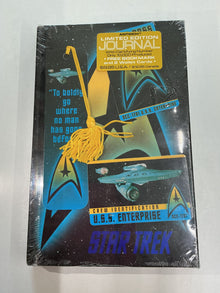 Star Trek the Original Series Blue Foil: Journal With Bookmark