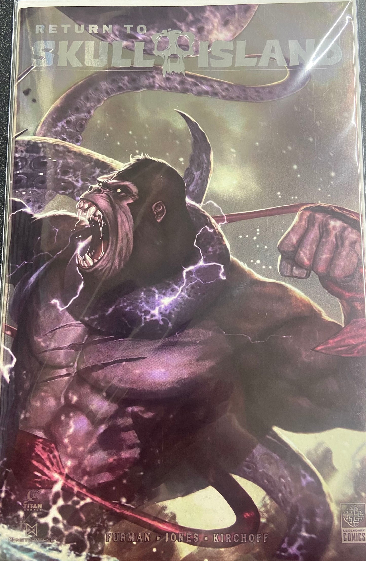 Return To Skull Island #1 (Of 4) Cover E Inhyuk Lee Foil Variant