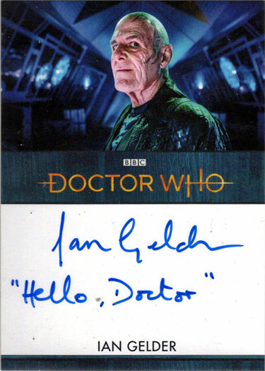 2022 Doctor Who Series 11 & 12 Ian Gelder Autograph Inscription Card