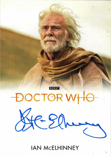 2022 Doctor Who Series 11 & 12 Ian McElhinney Full Bleed Autograph Card