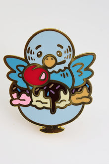 Foam Brain Pastry Pets RPG Dice & Pin Set - Ice Cream Budgie