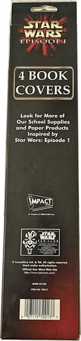 1999 Impact Star Wars Episode 1 Set of 4 Book Covers