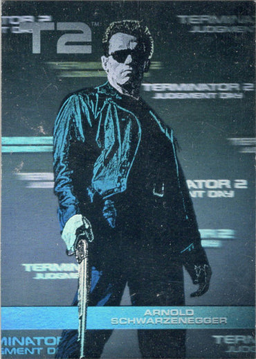 1991 Impel Terminator 2 Hologram Card NNO