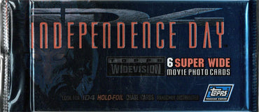 Independence Day Widevision Factory Sealed Card Pack