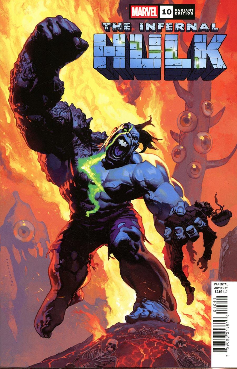 Infernal Hulk #10 Josemaria Casanovas Variant