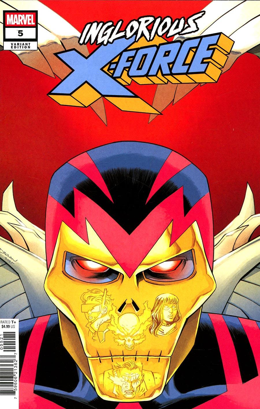 Inglorious X Force #5 Declan Shalvey Variant