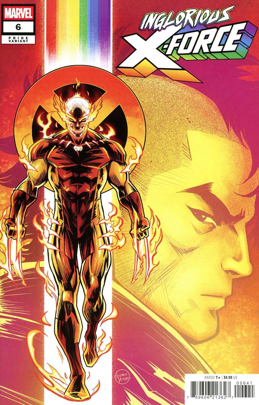 Inglorious X Force #6 Luciano Vecchio Pride Variant