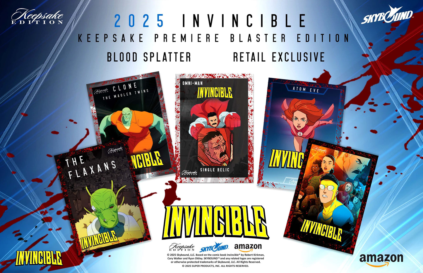 2025 Keepsake Invincible Season 1 Premiere Edition Blaster Box
