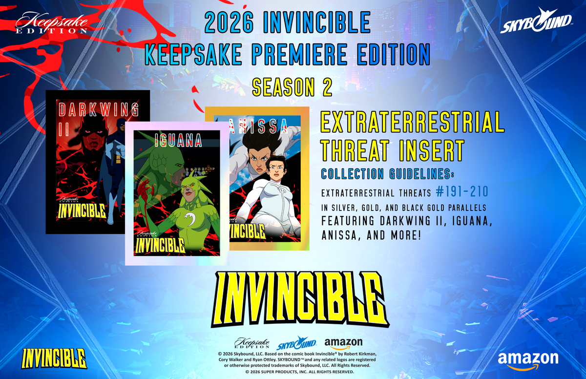 2026 Keepsake Invincible Season 2 Premiere Hobby Edition Box